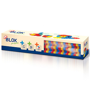 První stavebnice Blok 36ks v krabici 34x7x7cm 12m+