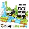 Lebula klocki magnetyczne kostki panda 70 elementów