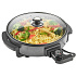 Royalty Line RL-PP18214: Multi-Purpose Electric Snack/ Pizza Pan XXL – 1500W – Ø42cm