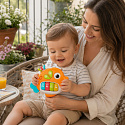 WOOPIE BABY Interaktivní Pianko Rybička Varhánky Hudební Zvuky Světlo 18m+