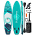 Lebula sup deska pompowana do pływania paddle stand up zestaw 335cm niebieska