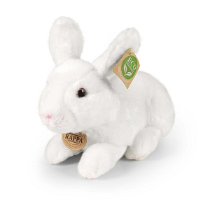 Plyšový králík bílý 23 cm ECO-FRIENDLY Plyšový králík bílý 23 cm ECO-FRIENDLY