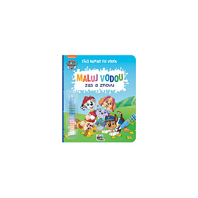 Knížka Maluj vodou zas a znovu Tlapková patrola/Paw patrol