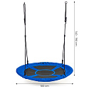 Zahradní houpačka hnízdo pro čápy 100 cm modrá ECOTOYS