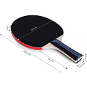 Sada na stolní tenis 2 pálky na ping-pong 3 míčky