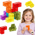 Woopie Klocki magnetyczne Tetris 3D układanka konstrukcyjna