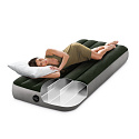 Nafukovací matrace 191x76x25 cm jednolůžková s vestavěnou nožní pumpou INTEX 64760