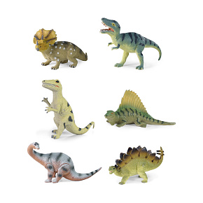 Dinosauři 6 druhů 20 - 23 cm Dinosauři 6 druhů 20 - 23 cm