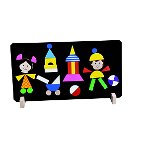 Magnetické puzzle děti v krabici 33x23x3,5cm