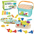 WOOPIE GREEN Konstrukční MOTORICKÝ BOX Montessori 12v1 FSC