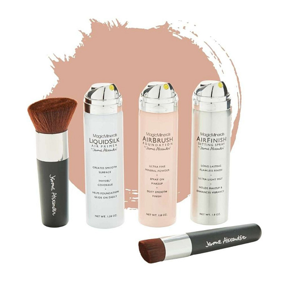AirBrush Foundation 5pcs - Bright/Light