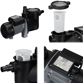 Samonasávací oběhové čerpadlo do bazénu s předfiltrem 300W 8000l/h pro Bestway Intex
