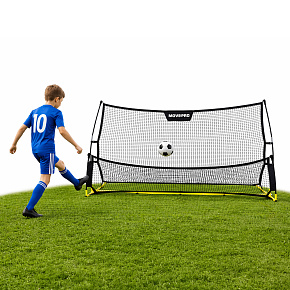 Oboustranný fotbalový trenažér Rebounder pro trénink střel 220x120 cm MOVEPRO