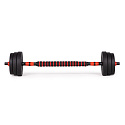 Nastavitelné činky 2x10 kg činka sada 20 kg osa MOVEPRO