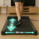 Domácí běžecký pás s elektrickým držadlem walking pad tréninkový pod stůl 10 km/h MOVEPRO