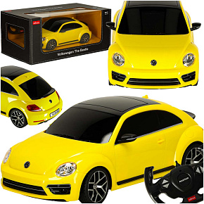 Dálkově ovládané auto Rastar 78000 Volkswagen Beetle 1:14 žluté Dálkově ovládané auto Rastar 78000 Volkswagen Beetle 1:14 žluté