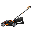 WG743E - Aku sekačka 2x20V 40cm 2x4Ah - Powershare