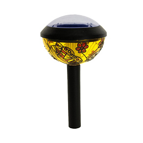 Sada 2 solárních lamp s designem Tiffany - Geniální nápady Sada 2 solárních lamp s designem Tiffany - Geniální nápady