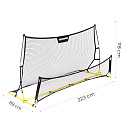 Oboustranný fotbalový trenažér Rebounder pro trénink střel 220x120 cm MOVEPRO
