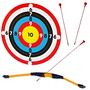 MASTERKIDZ Zestaw Łucznika Do Tablicy STEM Łuk + Tarcza + Strzały MASTERKIDZ Zestaw Łucznika Do Tablicy STEM Łuk + Tarcza + Strzały
