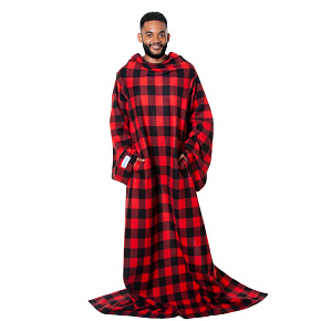 Snuggie Original - Blanket Fleece - Red Buffalo