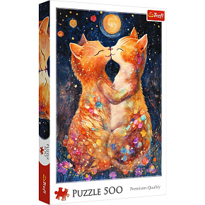 S.CENA Puzzle - _500_ - Pocaunek w Łwietleksiyca_FSC MIX 70 #37;
