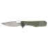 Nůž Minisada Clip point D2 - Sage Green