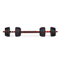 Nastavitelné činky 2x15 kg činka sada 30 kg osa MOVEPRO