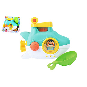 Ponorka do vany plast 23cm na přísavky s lopatkou v krabici 27x21x12cm 12m+