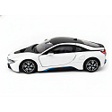 Lebula auto sběratelské kovové bmw i8 bílé