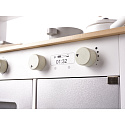 Dřevěná kuchyňka pro děti MDF MODERN CLASSIC s příslušenstvím 82 cm šedá