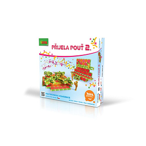 Stavebnice SEVA Přijela pouť 2 plast 693ks v krabici 34,5x32,5x8cm