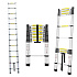 Herzberg HG-5380: Multi-Purpose Aluminum Telescopic Extension Ladder - 3.8M