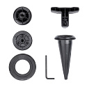 ALU trubicový zásobník 600ml pro měkké tuby Procraft TH60020 pro aku pistole na tmel PC20bb