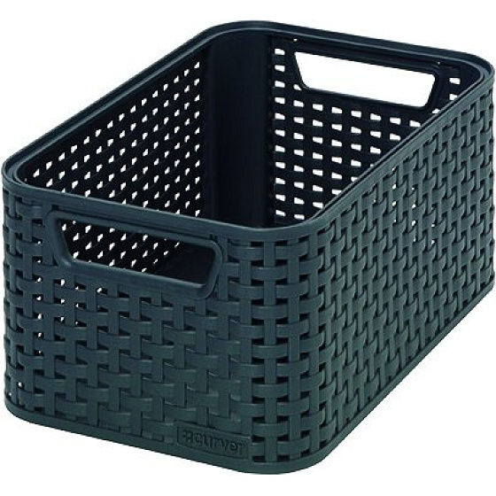 Úložný box STYLE S tmavě šedý