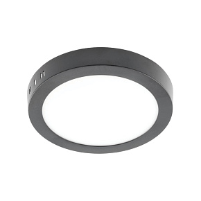 GTV LED stropní svítidlo LD-ORN19W-CBP-10 ORIS Plus 19W přisazený černá, t
