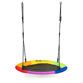 Zahradní houpačka ptačí hnízdo 100 cm barevná ECOTOYS