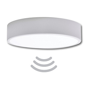 TEMAR Stropní svítidlo 00172 CLEO 400 +čidlo HF IP54 SR stříbrná mat 3xE27