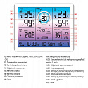 Meteorologická stanice + měřič větru a srážek