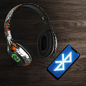 Słuchawki bezprzewodowe nauszne Bluetooth RGB Gaming Sport 200mAh czarne