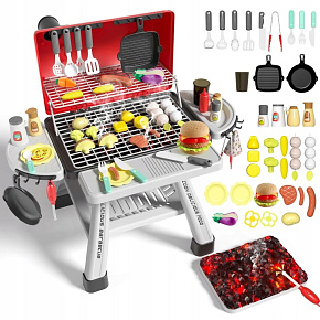 WOOPIE Gril Barbecue Zahradní Kuchyně Interaktivní Pára LED Sada XL 41 ks.