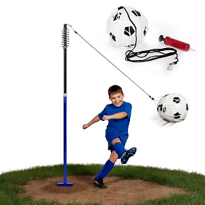 Tetherball trenér fotbalu na lince sloupek s pružinou míč pumpa MOVEPRO