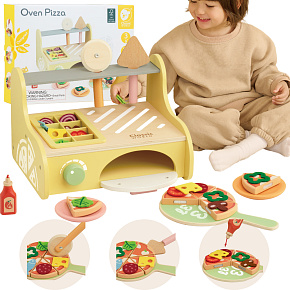 CLASSIC WORLD Dřevěná Pec na Pizzu Oven Pizza 3+ FSC