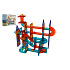 Kuličková dráha magnetická stavebnice plast 96ks v krabici 36x28x9cm