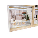 Domek dla lalek drewniany LULILO FLORO boho LED 78cm