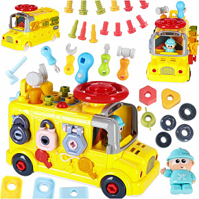 Autobus manipulacyjny do skręcania 6w1 śrubki śrubokręty Autobus manipulacyjny do skręcania 6w1 śrubki śrubokręty