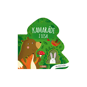 Knížka Kamarádi z lesa 20x20cm 12m+ Knížka Kamarádi z lesa 20x20cm 12m+