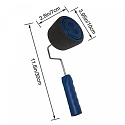 Herzberg HG-04395: Paint Roller Set with Paint Container