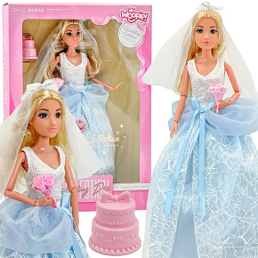 WOOPIE ROYAL Lalka Modowa LILY Panna Młoda z Tortem WOOPIE ROYAL Lalka Modowa LILY Panna Młoda z Tortem