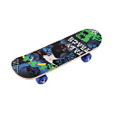 Skateboard drevěný 43cm 3 barvy ve fólii